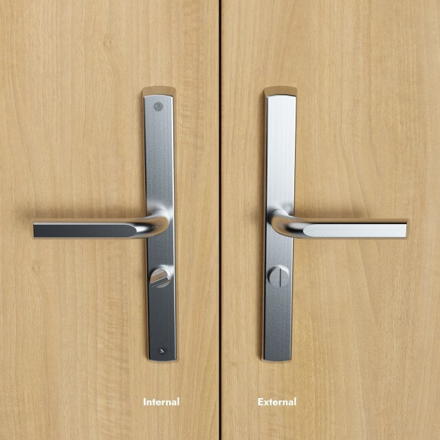 ルル Simply Door Handles, Leon Door Handles - Zpa012-Sc | Simply Door