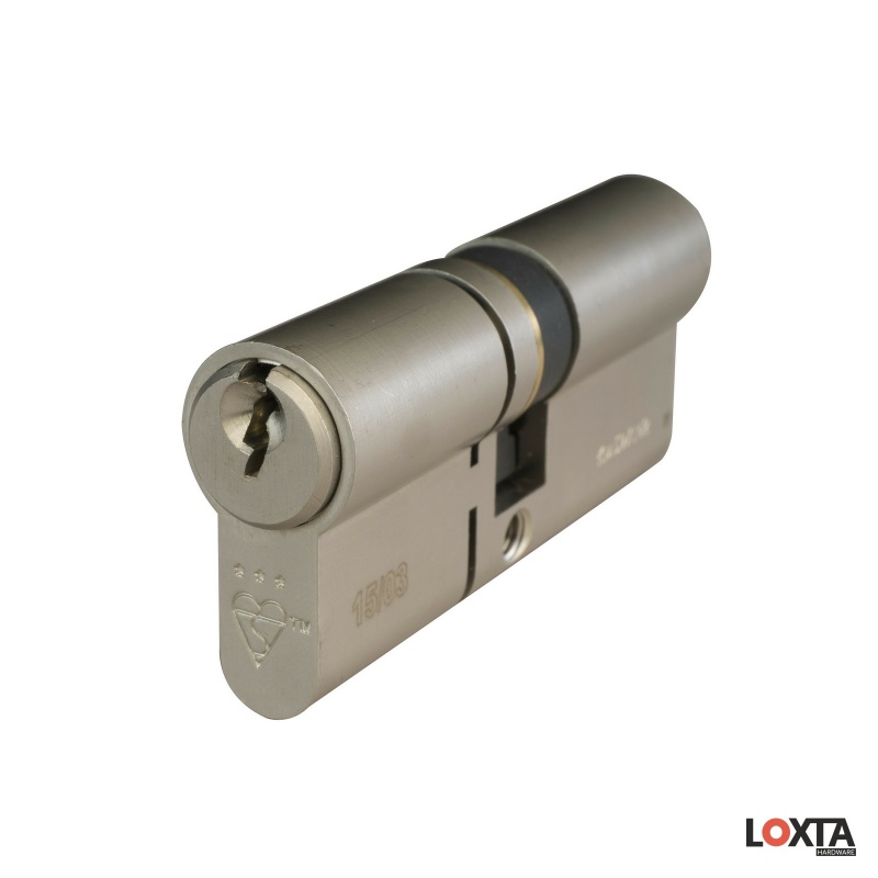 KT10099 3 Star High Security Euro Cylinder, Double, TS007*** + Kitemarked