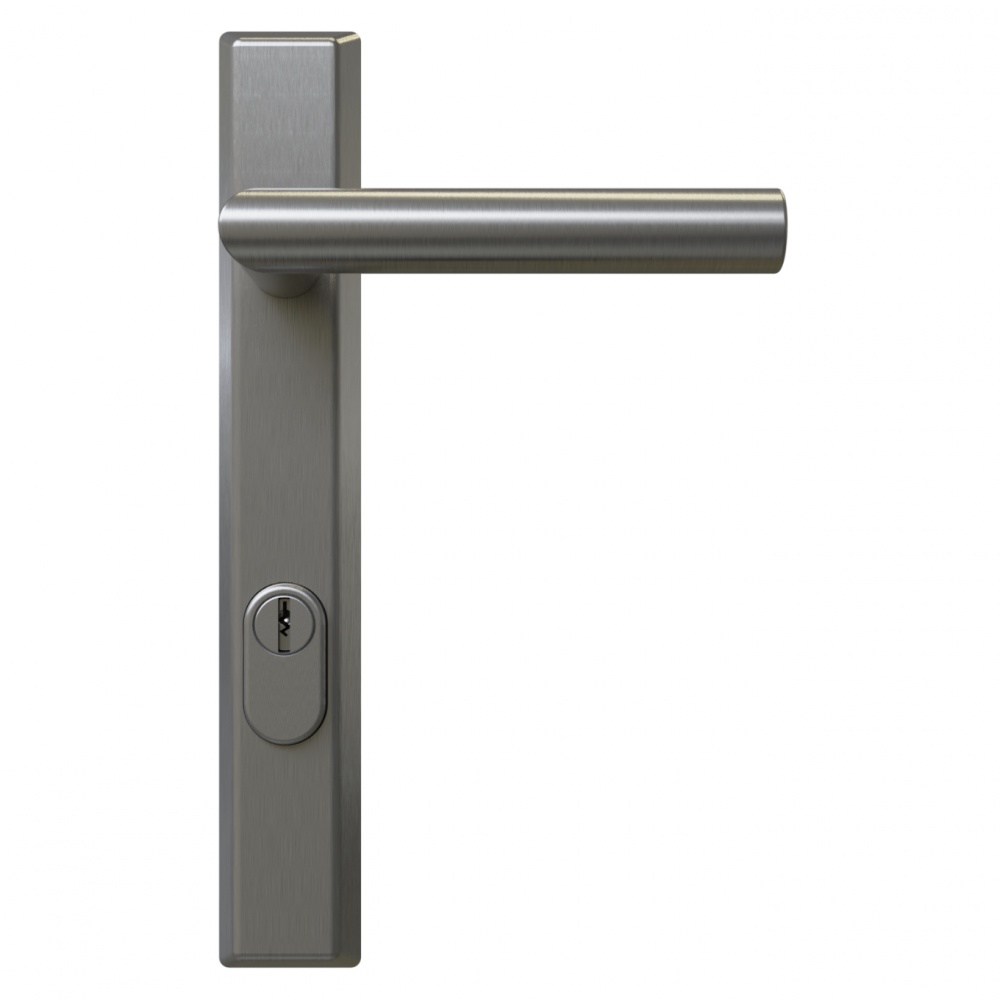 Stealth 92PZ Euro Security Handle, 122mm Fixing Centres, SS304