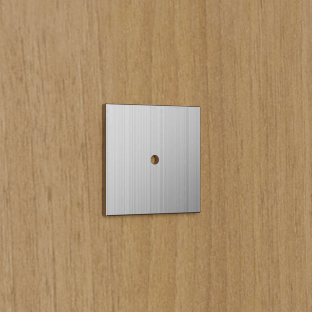 V87 Square Backplate for Cabinet Handles