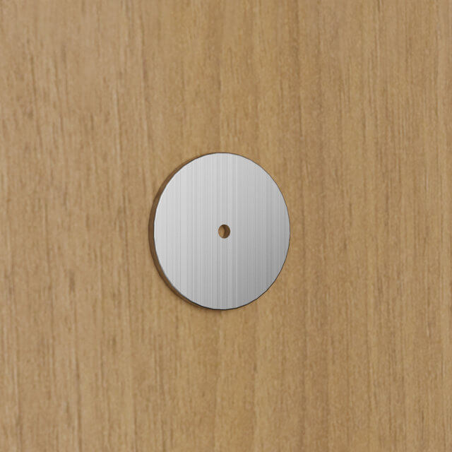 V87 Round Backplate for Cabinet Handles